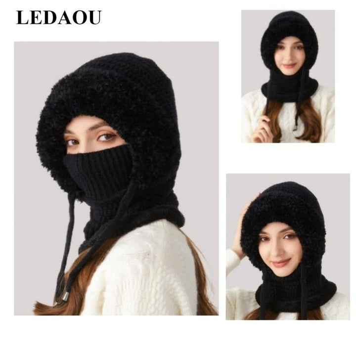 3-in-1 Beanie Hat For Women