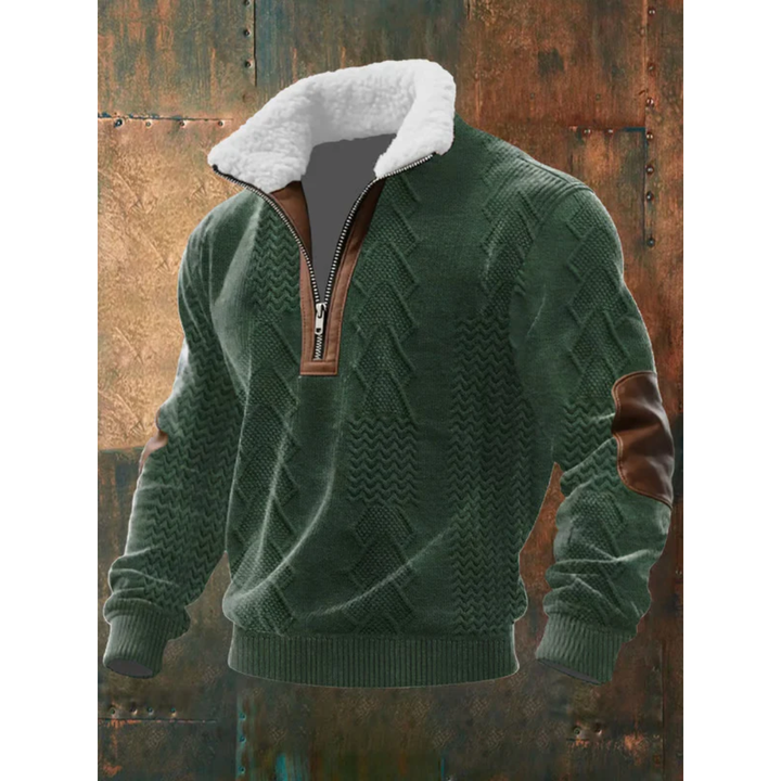 Thomas | High Neck Fleece Sweater