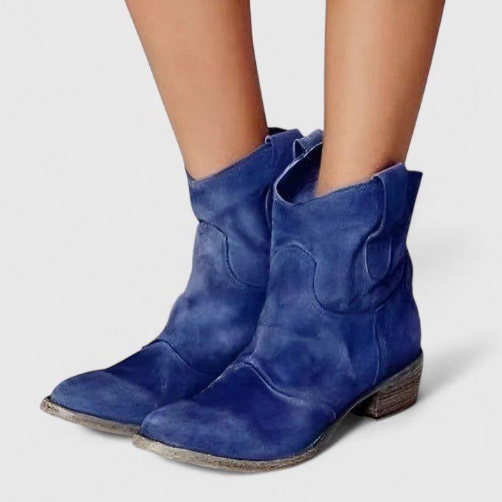 ALEA– WESTERN CHIC ANKLE BOOTS