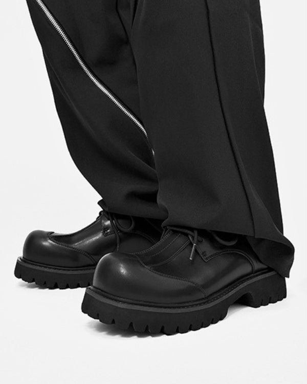 Alpine Sole Combat Derbies Loafers