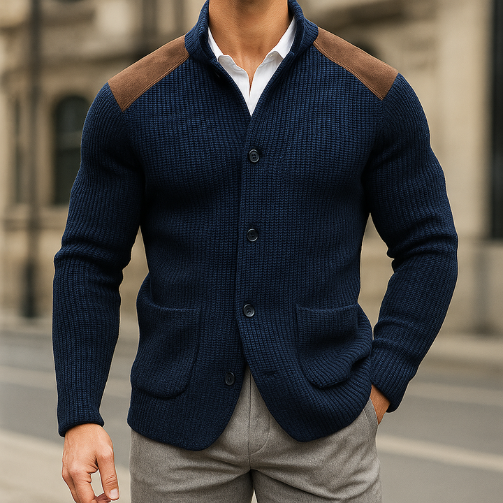 Harrison | Textured knit Blazer