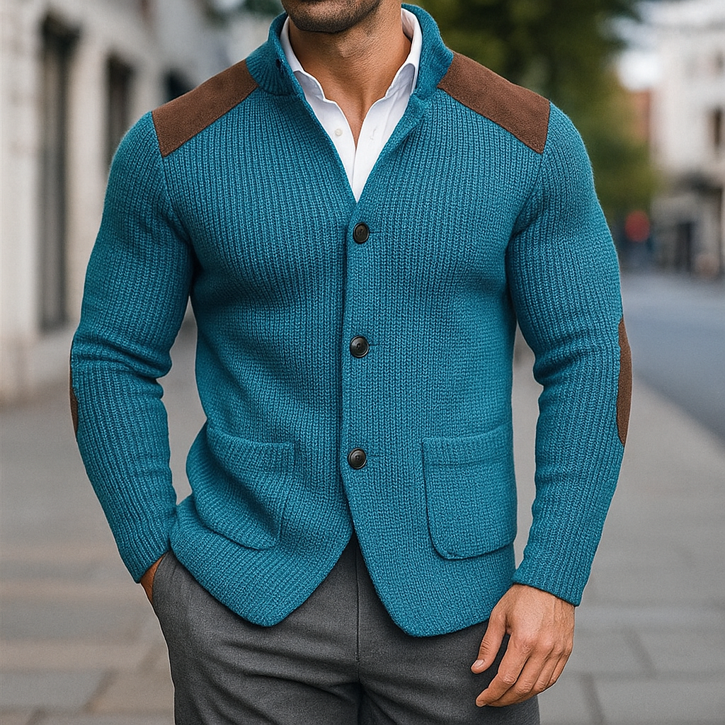 Harrison | Textured knit Blazer
