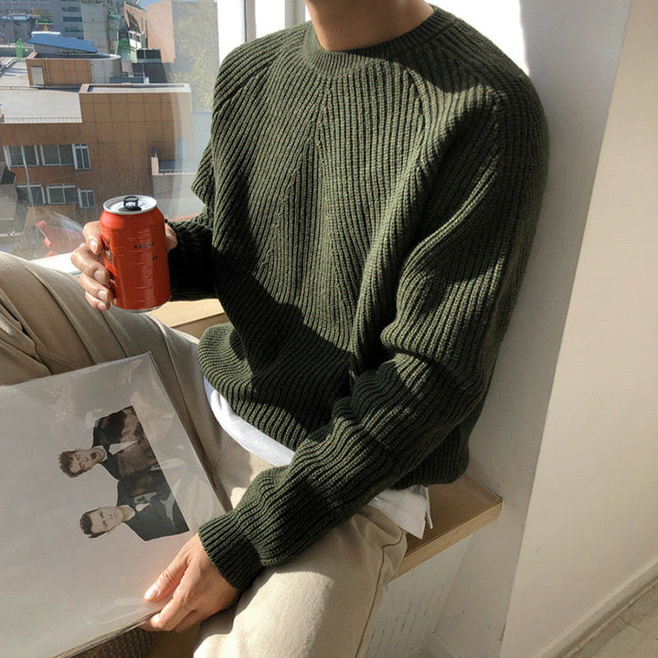 Scott ™ |  Sleeve Cotton Knit Sweater