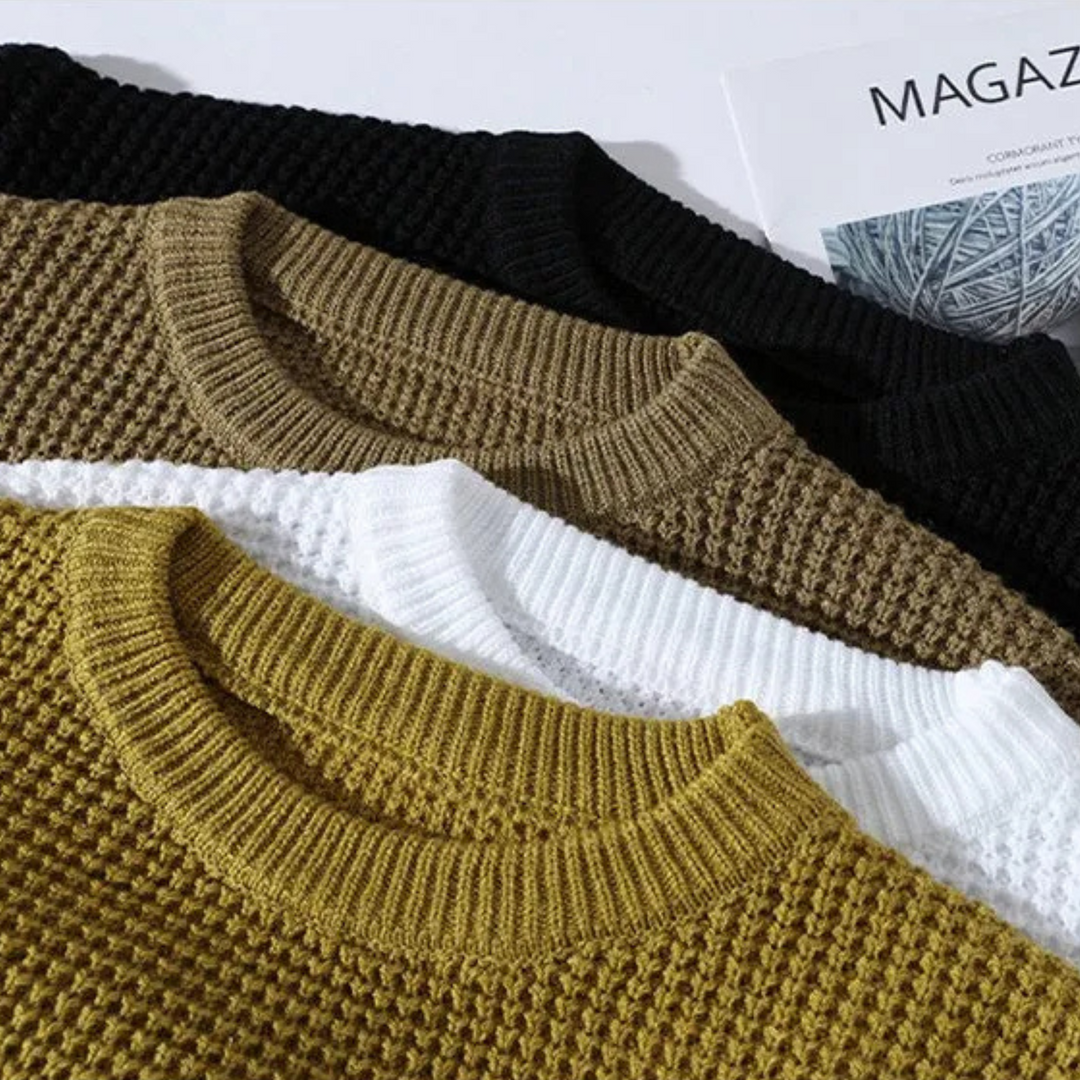 Marc | Premium Honeycomb Sweater