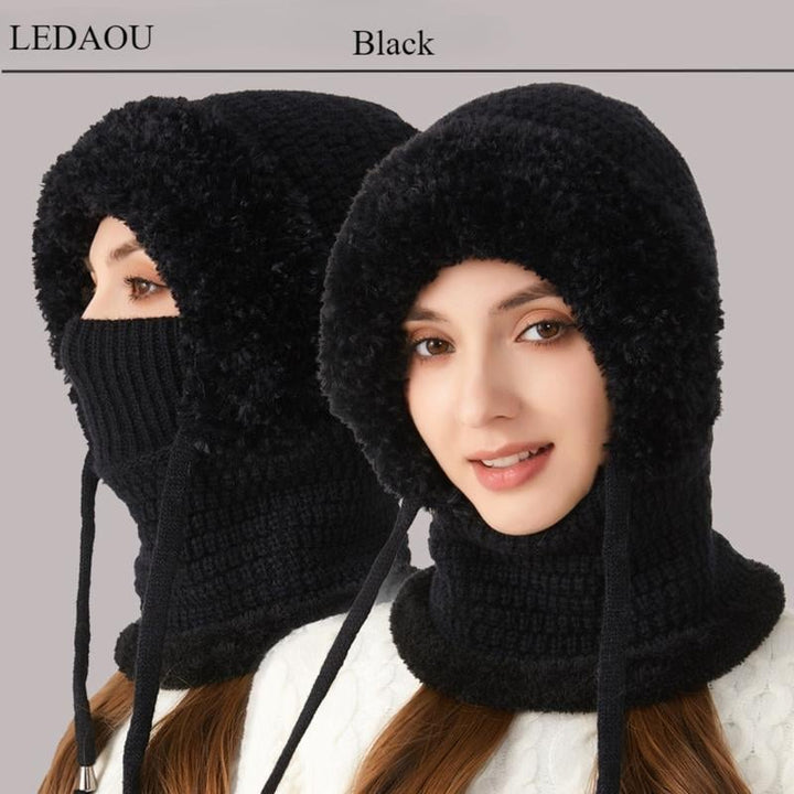 3-in-1 Beanie Hat For Women