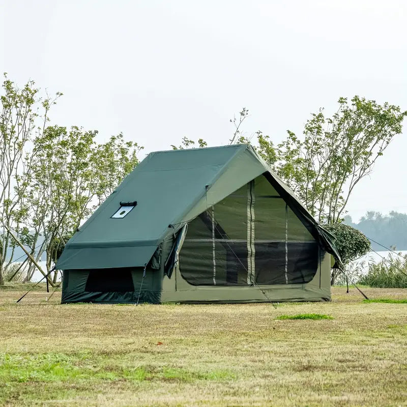 Opblaasbare All-Season Tent met Kachel Jack – 3-4 Personen