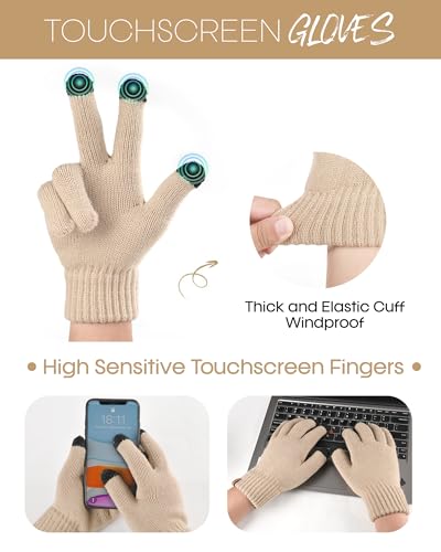 Winter Elegant hat-scraf-gloves set