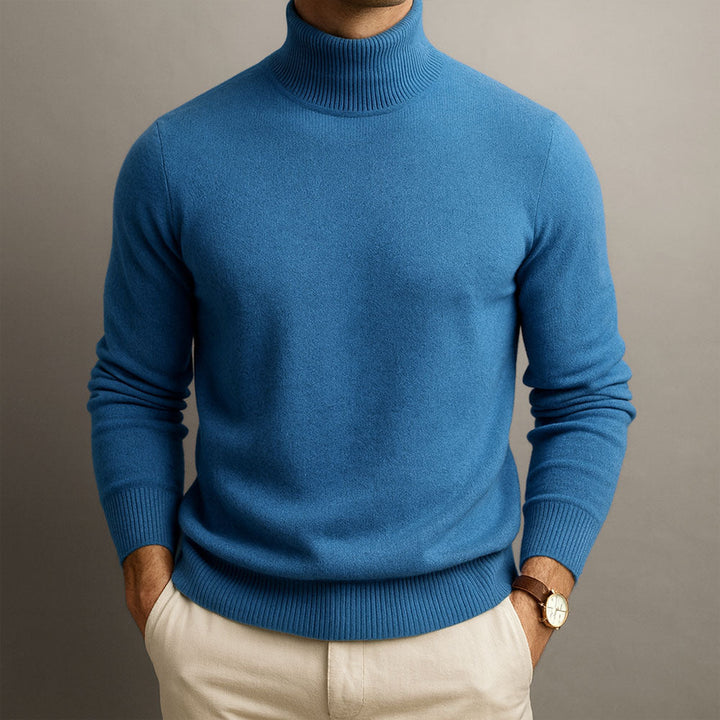 James | Men's High Neck Sweater