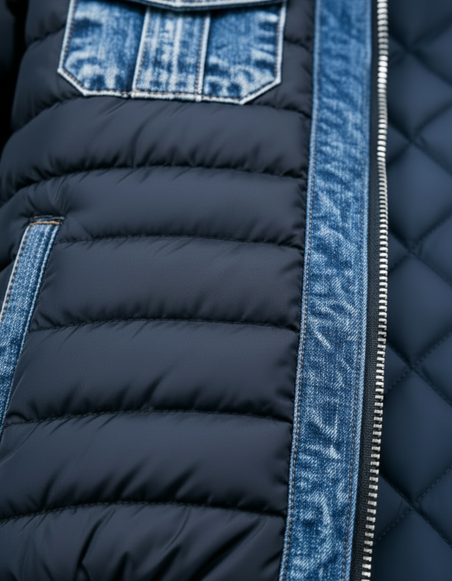 LUKE CARTER™ | HYBRID QUILTED DENIM JACKET