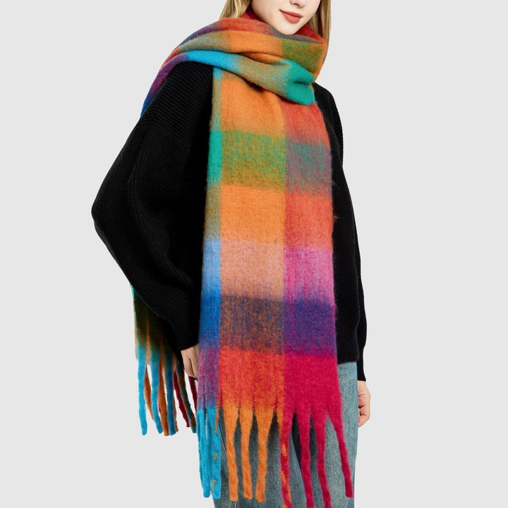 Avellino Rainbow Scarf