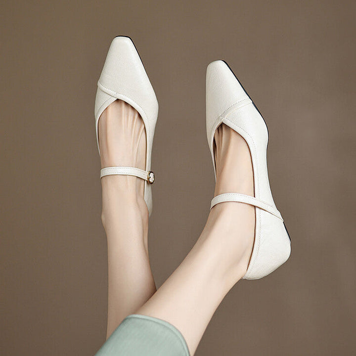 NATALIE – ELEGANT STRAP MARY JANE FLATS