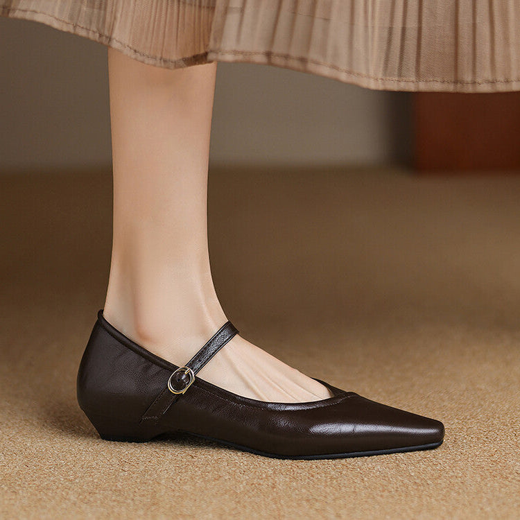 NATALIE – ELEGANT STRAP MARY JANE FLATS