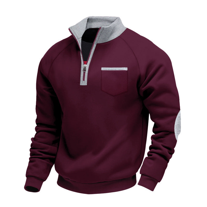 Brian | Men's Half-Zip Fleece Sweater