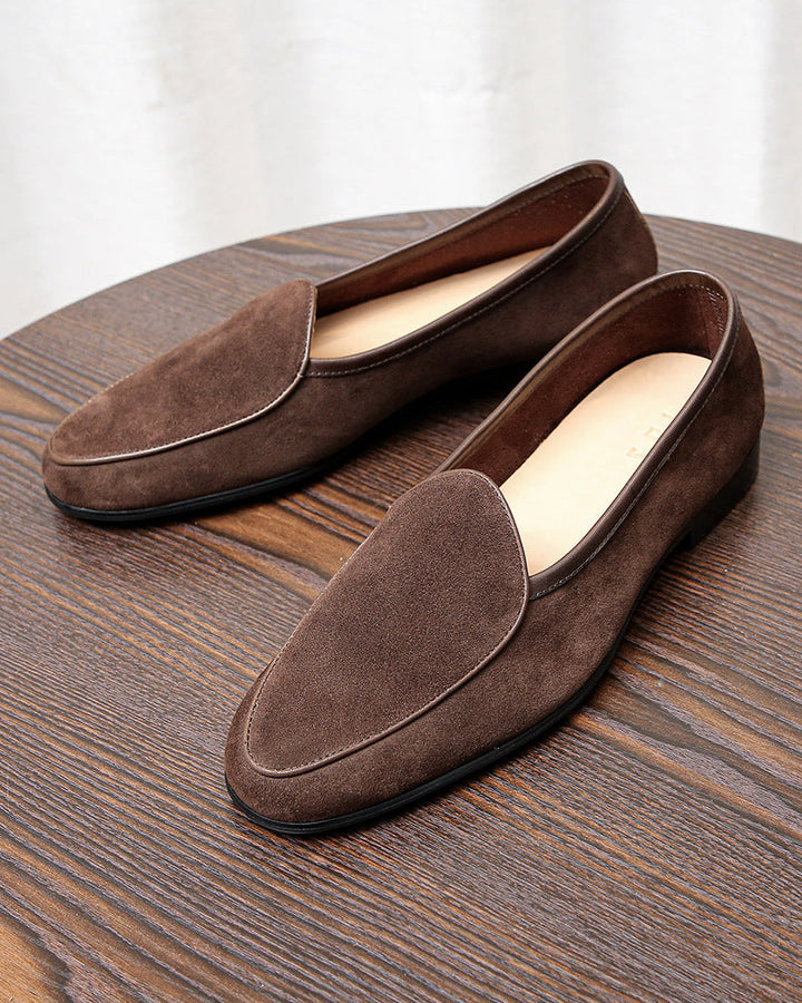 The Softey Suede Penny Loafers