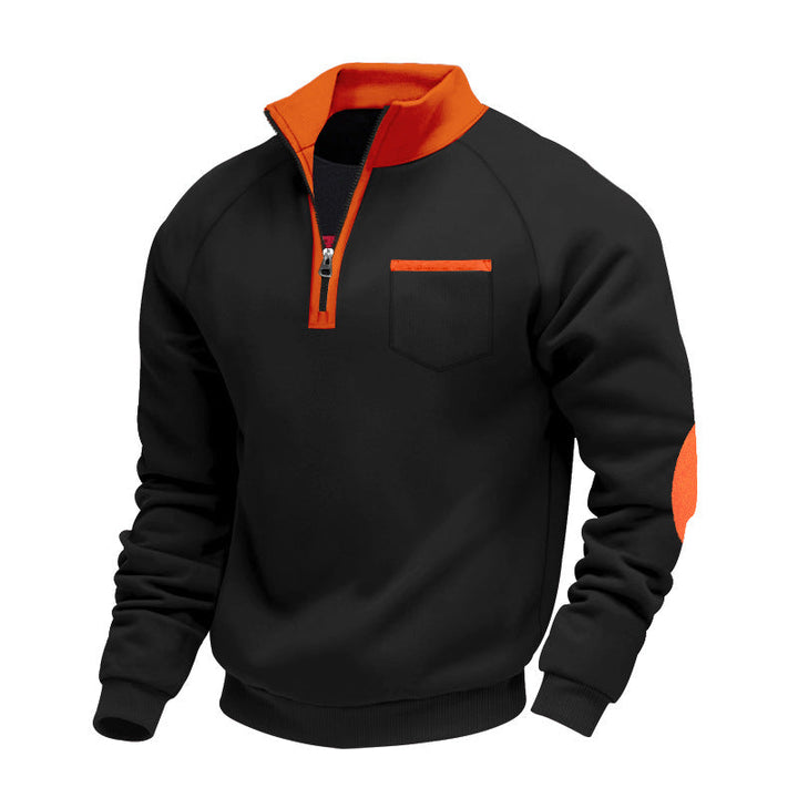 Brian | Men's Half-Zip Fleece Sweater