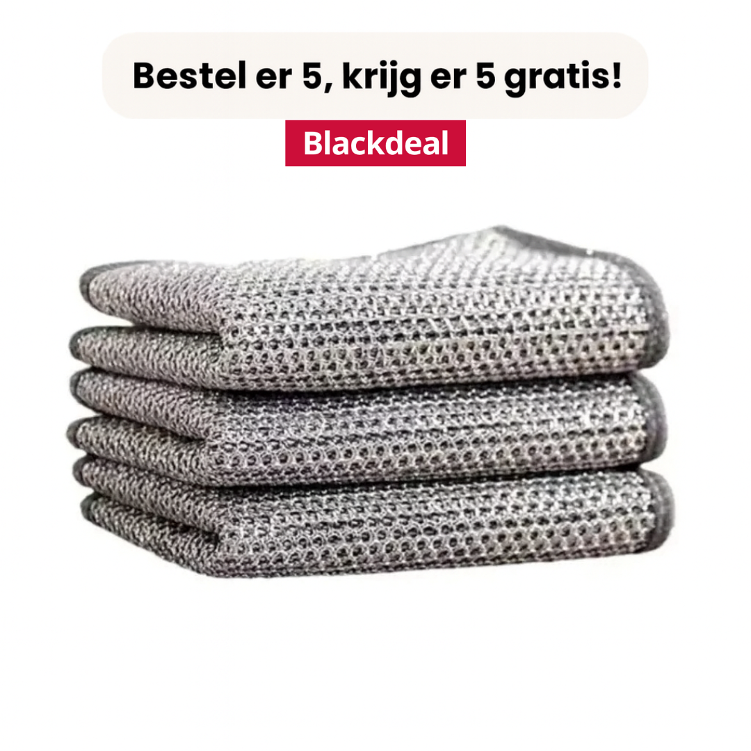 ShinyWipe™  – Krachtig Schoon, Krasvrij Resultaat