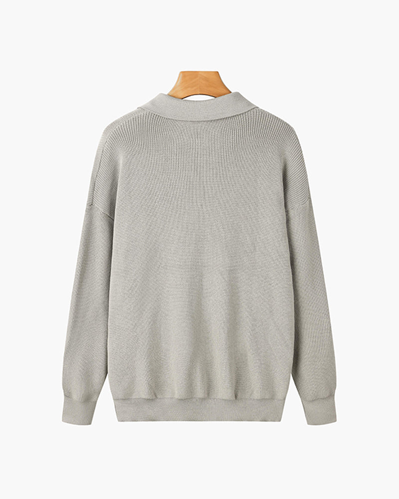 Dylan l Polo Demi-Zip Sweater