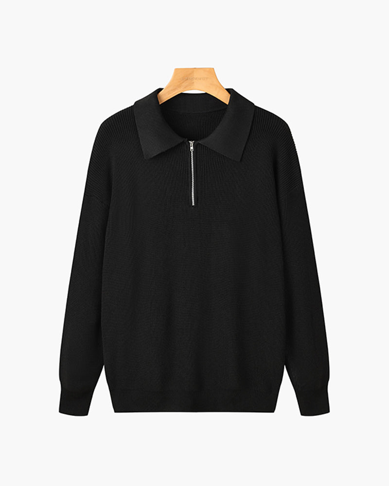 Dylan l Polo Demi-Zip Sweater
