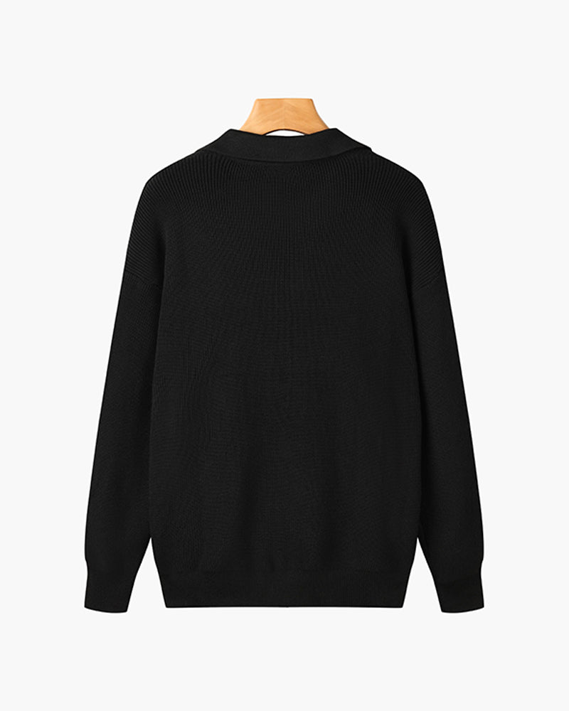 Dylan l Polo Demi-Zip Sweater