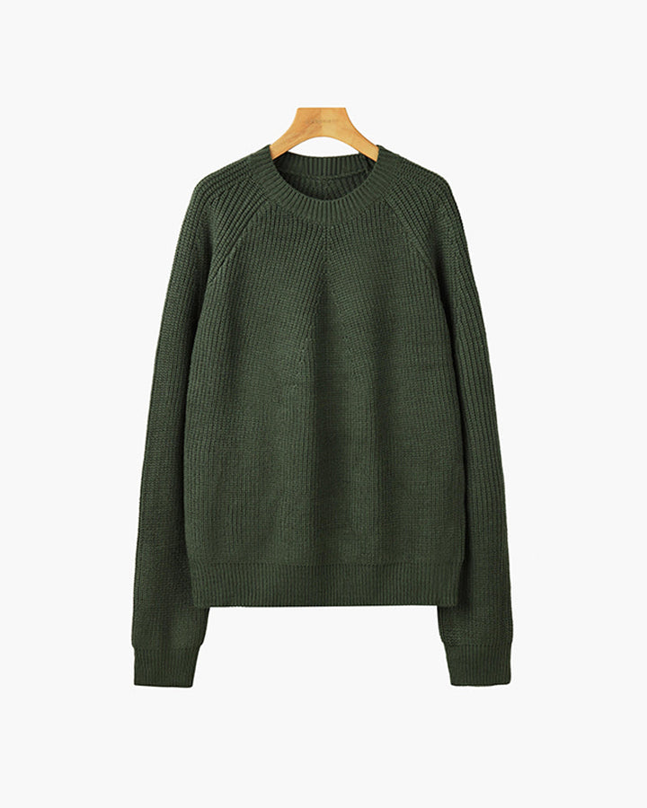 Scott ™ |  Sleeve Cotton Knit Sweater