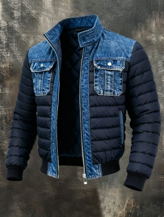 LUKE CARTER™ | HYBRID QUILTED DENIM JACKET