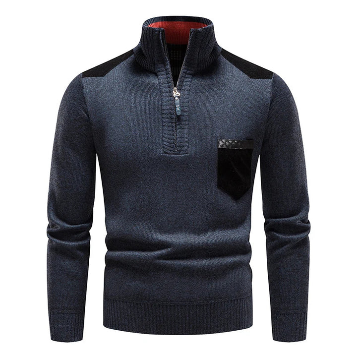 Robert | Men's Fleece Sweater with Zipper