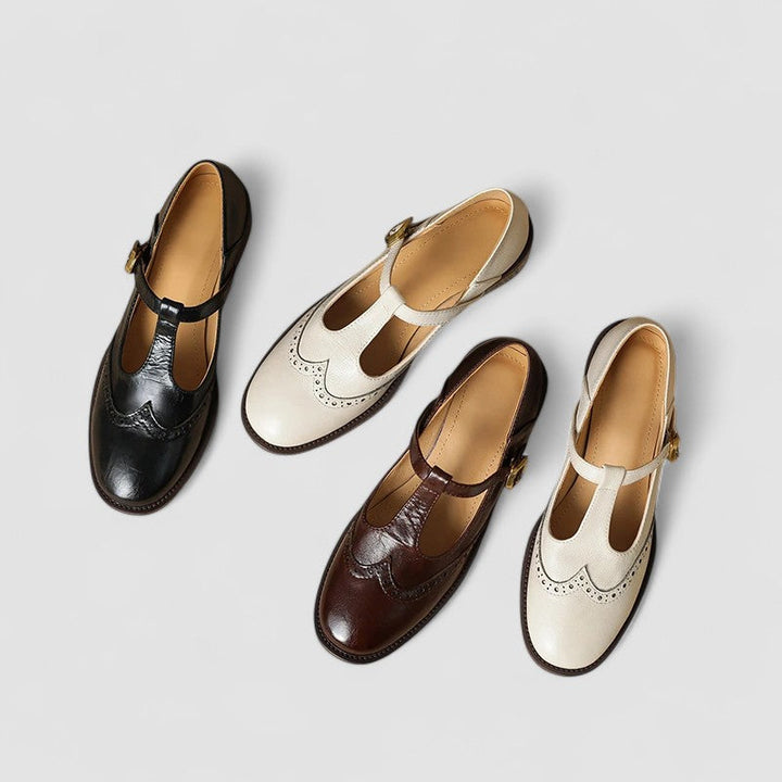 LYN – CLASSIC T-BAR MARY JANE FLATS