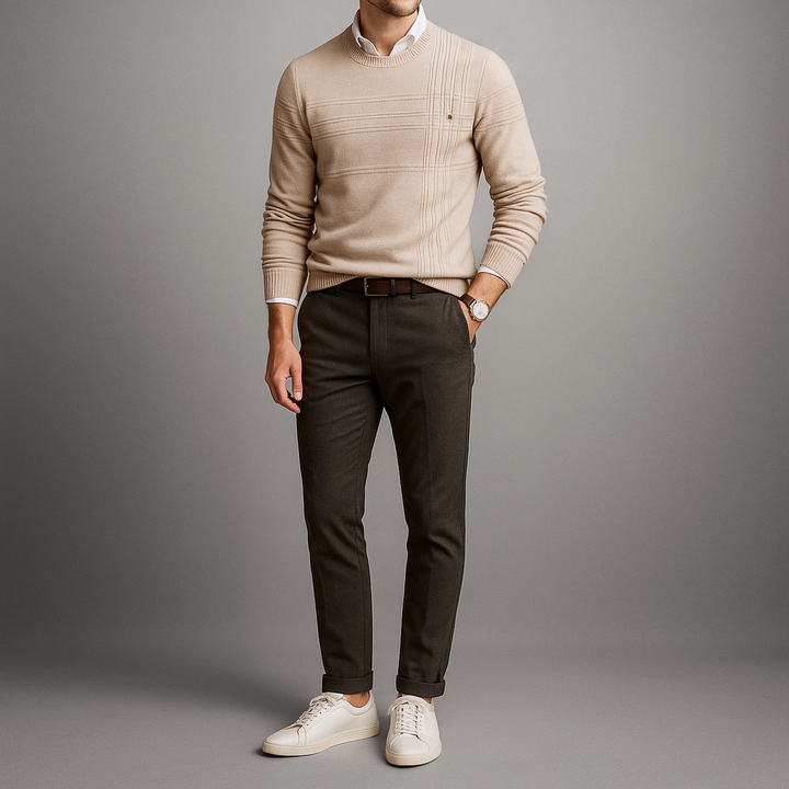 Charles | Classic and Elegant Sweater for Men