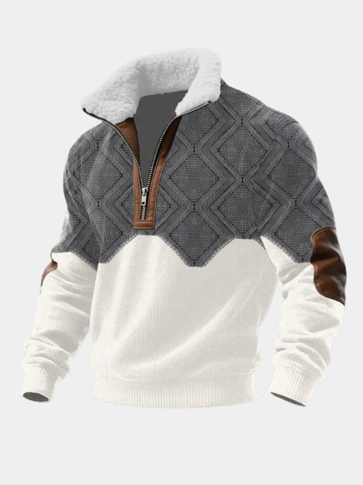 Thomas | High Neck Fleece Sweater