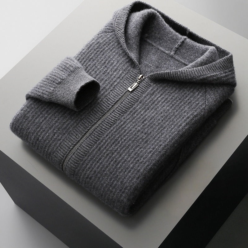 Oliver | Casual Wool Sweatshirt (Cashmere)