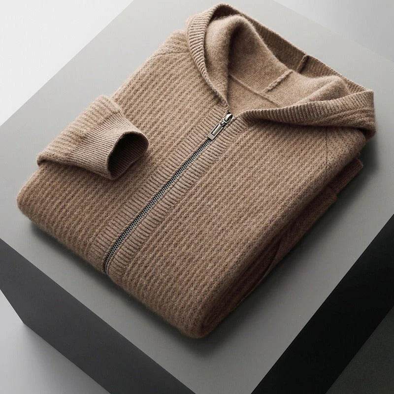 Oliver | Casual Wool Sweatshirt (Cashmere)