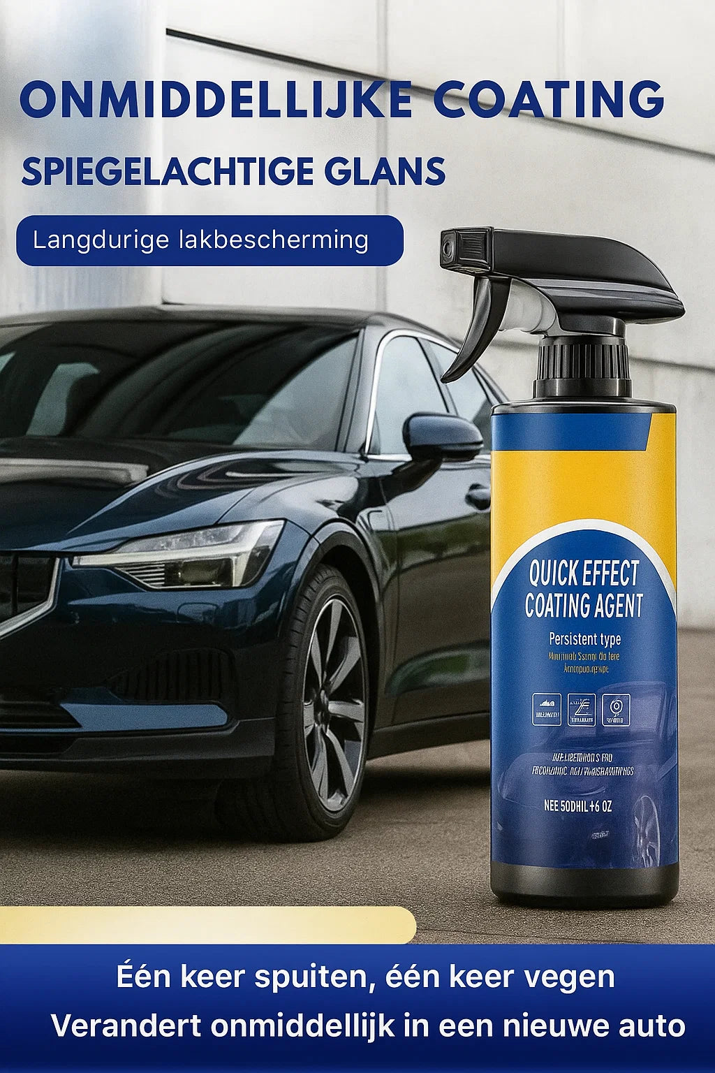 UltraShine Coating™  - Waterafstotend, Vuilafstotend & beschermlaag