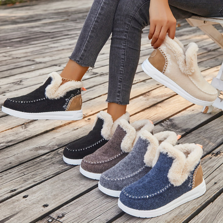 OrthoLuxe™ - Plush-Lined Shoes