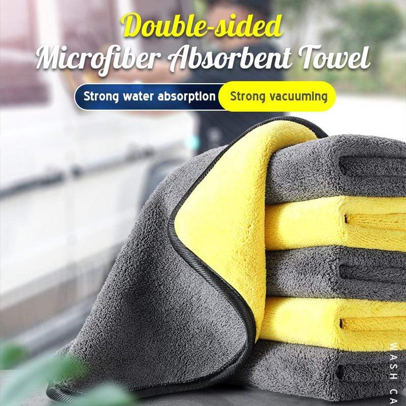 Dubbelzijdige absorberende microvezelhanddoek™