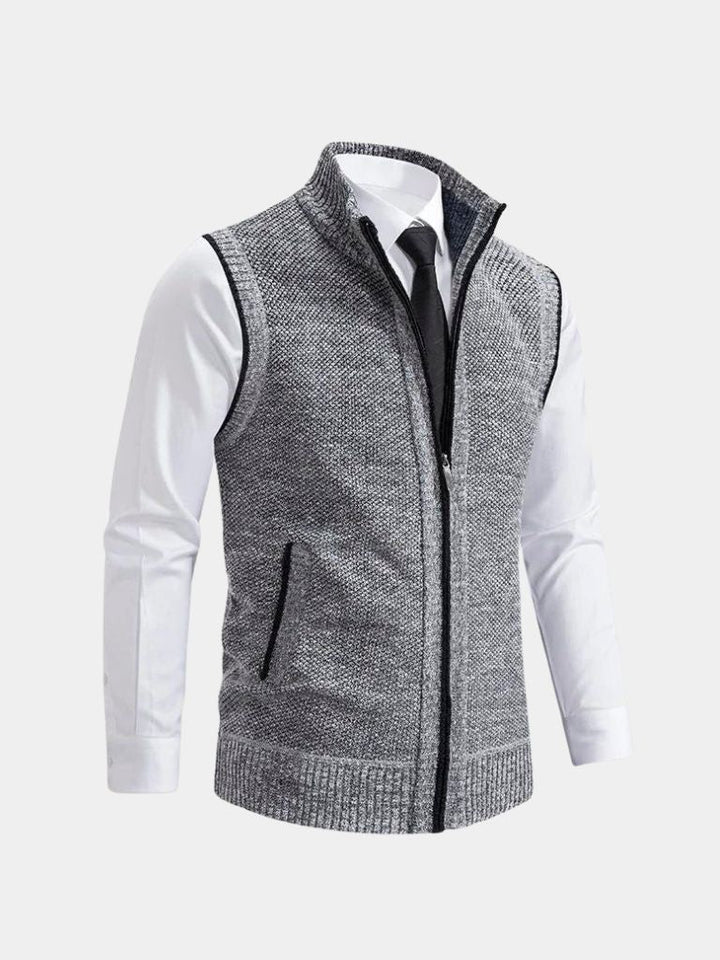 Hudson l Elegant Full-Zip Vest