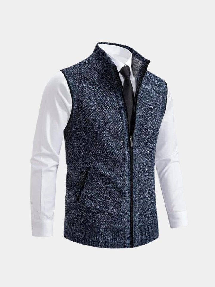 Hudson l Elegant Full-Zip Vest