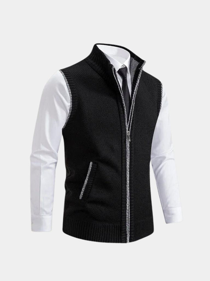 Hudson l Elegant Full-Zip Vest