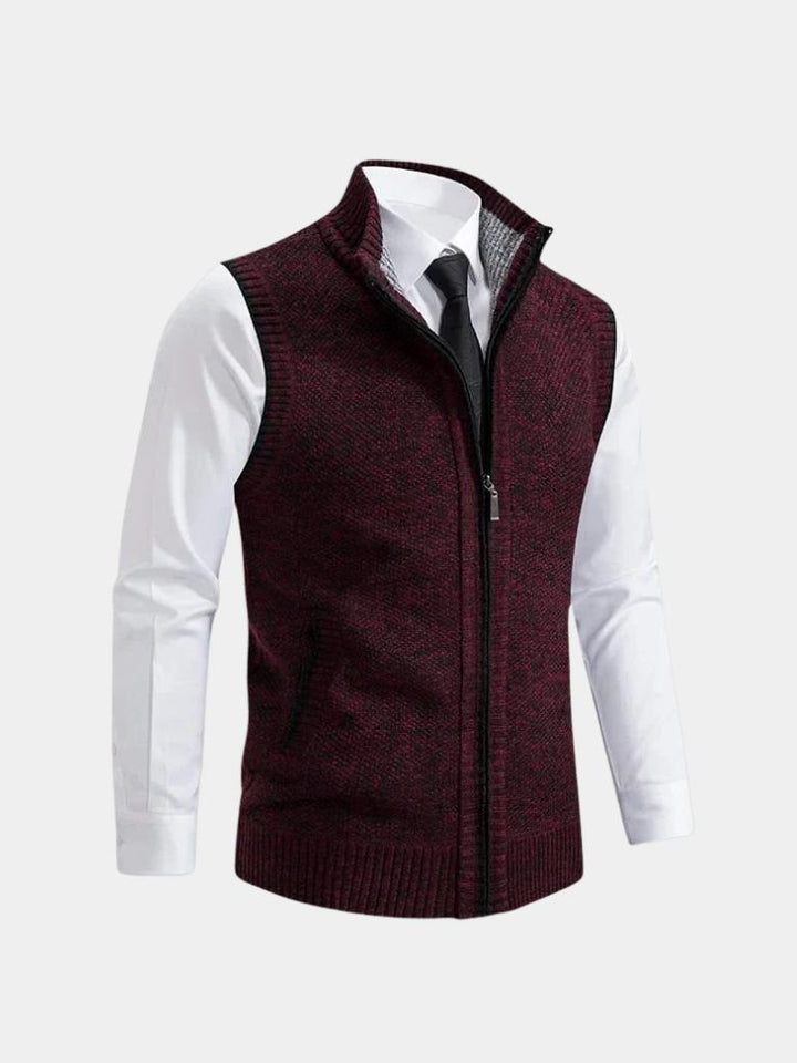 Hudson l Elegant Full-Zip Vest