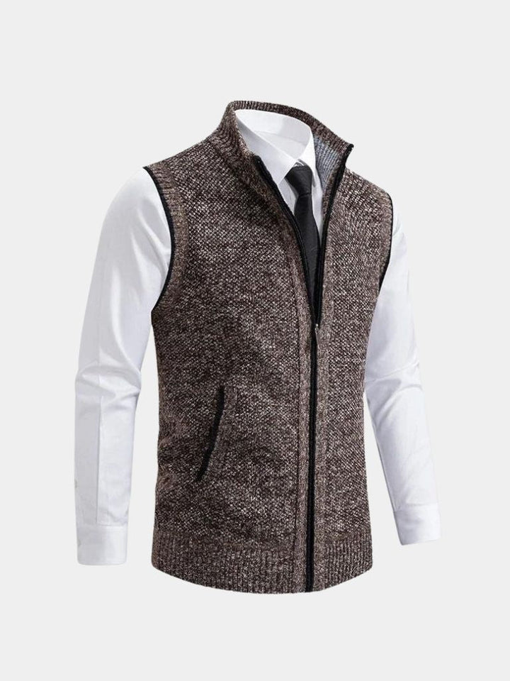 Hudson l Elegant Full-Zip Vest