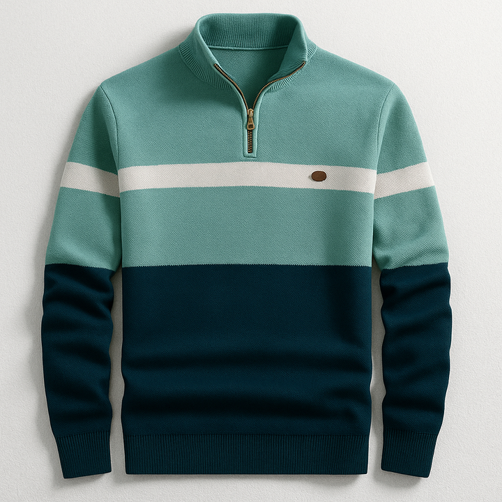 Joseph | Men's Sweater with Zip Neck