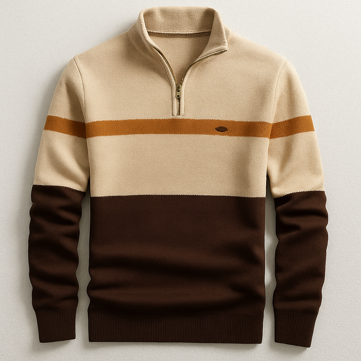 Joseph | Men's Sweater with Zip Neck