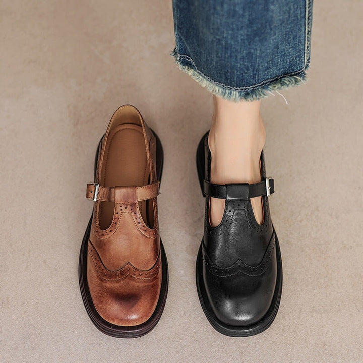 ISLA – VINTAGE CHARM MARY JANE LOAFERS