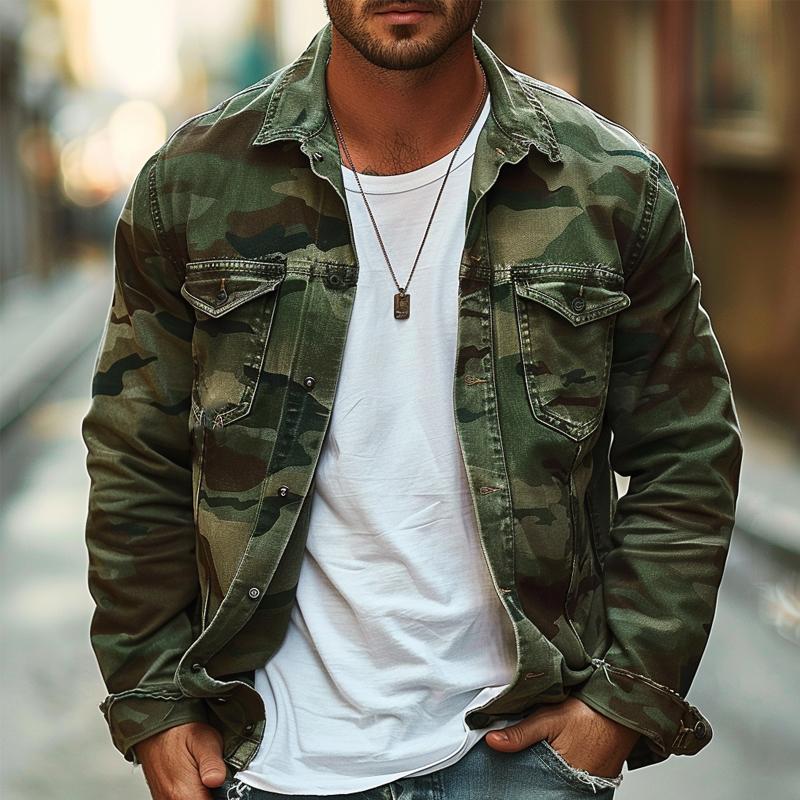 Ranger l Camouflage Canvas Jacket