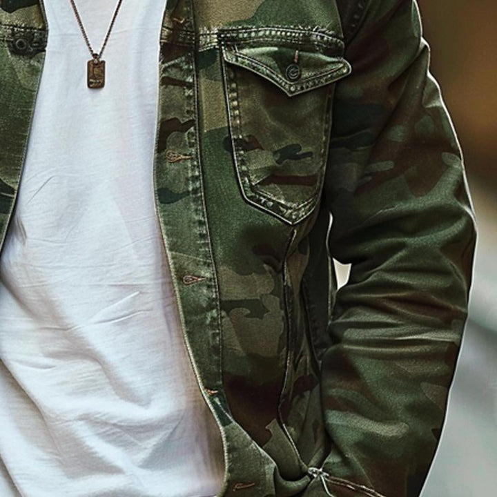 Ranger l Camouflage Canvas Jacket