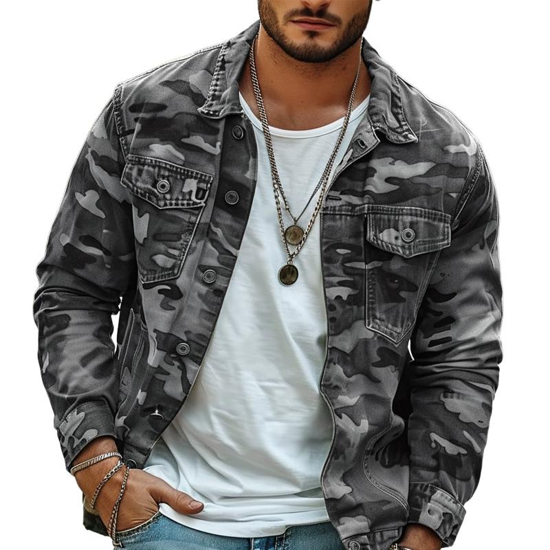 Ranger l Camouflage Canvas Jacket