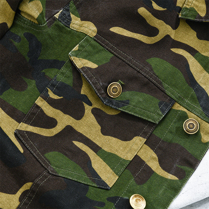Ranger l Camouflage Canvas Jacket